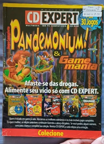 Revista PC CD Expert Pandemonium! & Game Mania