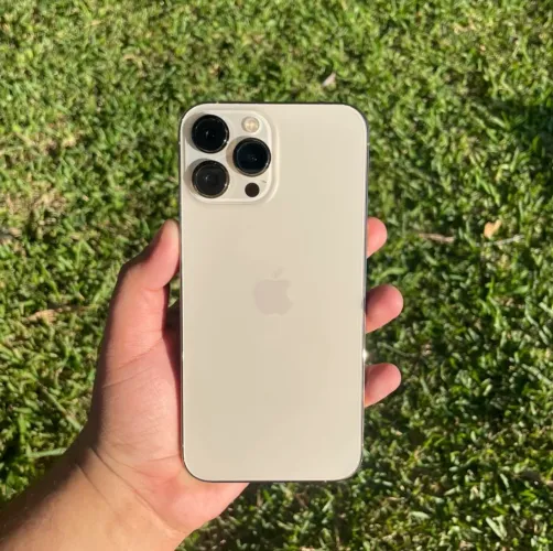 iPhone 13 Pro Max dourado 128gb 