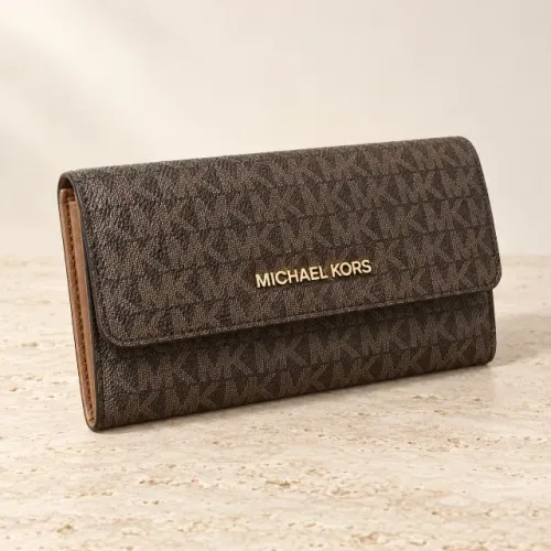 Carteira em couro Michael Kors