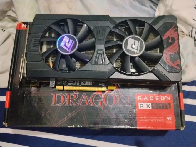 Vendo placa de vídeo rx 570 4gb