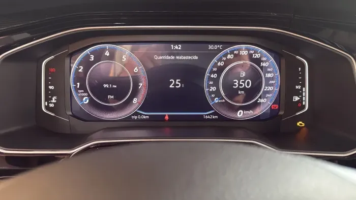 Painel TFT Novo VW Polo Virtus Tcross e Nivus