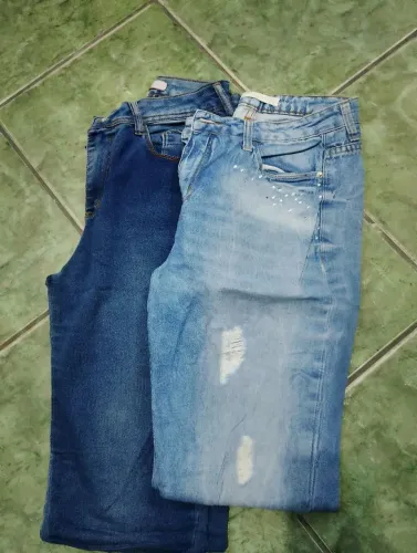 Lote Calça jeans feminina ( valor único com 02 peças)