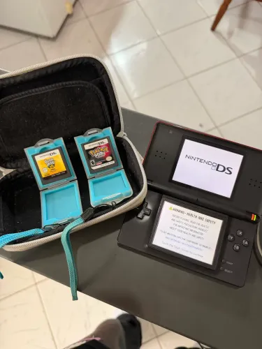 Nintendo DS Vermelho