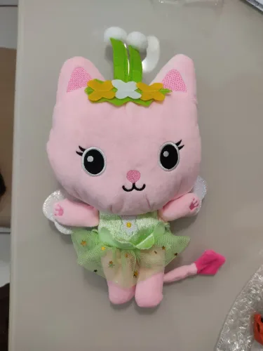 Pelúcia Casa Mágica da Gabby Kitty Fada 28cm