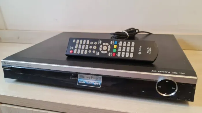Blu-ray Player Tectoy DBR-750 Full HD 1080p com Controle Remoto e USB