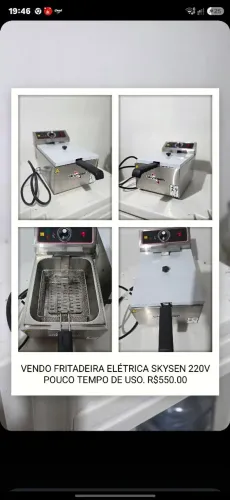 FRITADEIRA SKIMSIN ELÉTRICA 220V