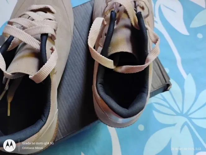 Sapatênis Feminino Casual Novo Número 37 Confortável Está Novo