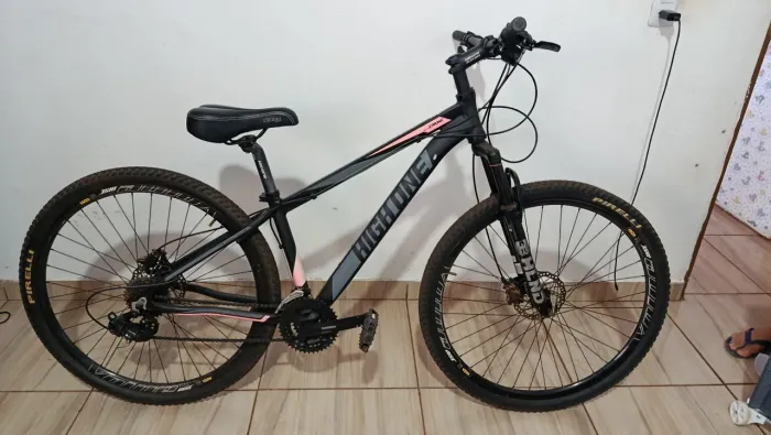 Bicicleta aro 29 feminina 2 capacete de brinde