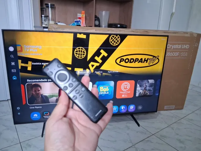 Tv 55 UHD 4K Samsung com Alexa e Xbox Entrego