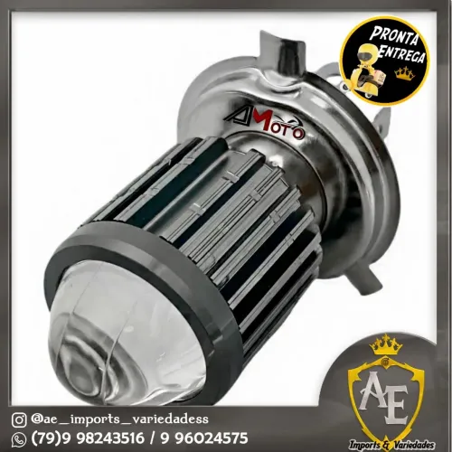 Led para moto projetor 8000k