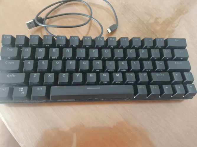 teclado blitzwolf bw-kb1 75% preto