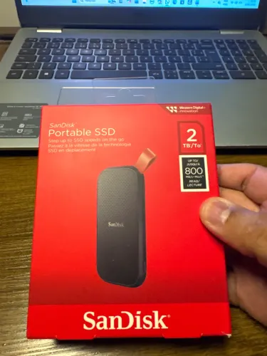 San Disk SSD portátil 
