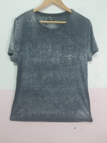 Camiseta Feminina Iódice Denim ID Slim Cinza Tamanho P