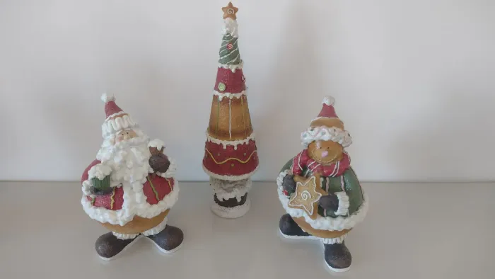 Enfeite de Natal em resina