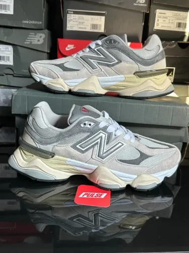new balance 9060 rain cloud grey - tamanho 41, original #1033