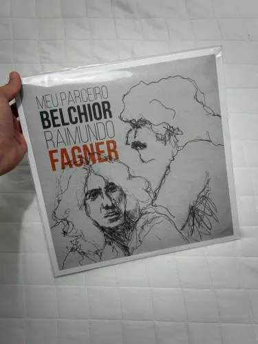 Vinil / LP Meu Parceiro Belchior Fagner