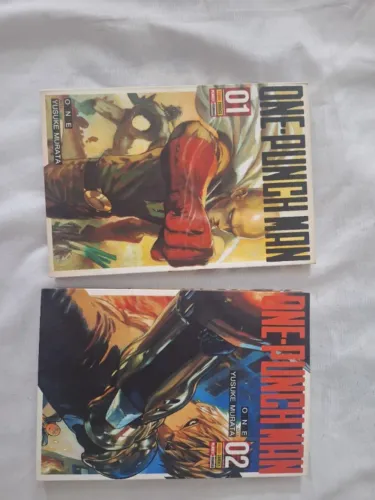 One Punch Man Manga Volume 1 e 2