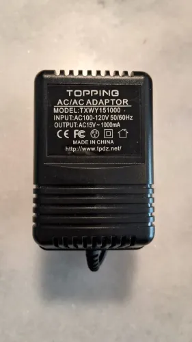 Topping L30/L50 transformador 110V pouco uso.