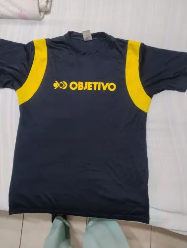 Camiseta original Objetivo 100% poliéster 