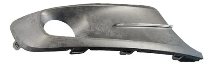 Moldura Farol Milha Direito Vw Fox 5z0853666e 2010 A 2013 Preto Direito
