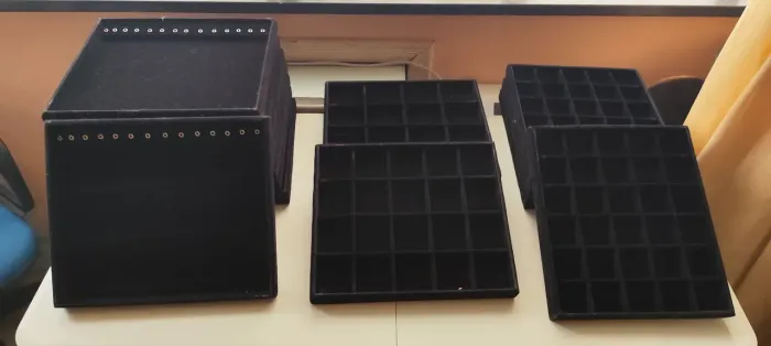Bandejas mostruário de jóias