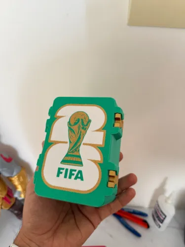 Caixa de figurinhas fifa