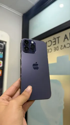 14 PRO MAX ROXO 128 GB  - TELA TROCADA