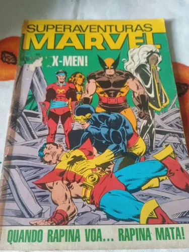 Superaventuras Marvel #60, publicada pela Editora Abril em junho de 1987.