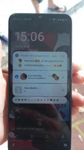 Cerula moto G 22 + azul novo
