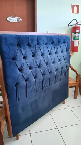 Vendo cabeceira de cama de casal