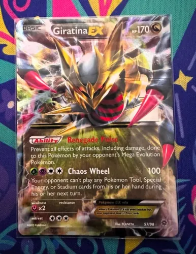 Carta Giratina Ex SP Ingles Origens Ancestrais Pokemon TCG