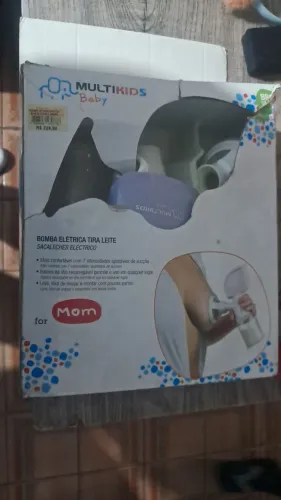 Bomba elétrica tira leite