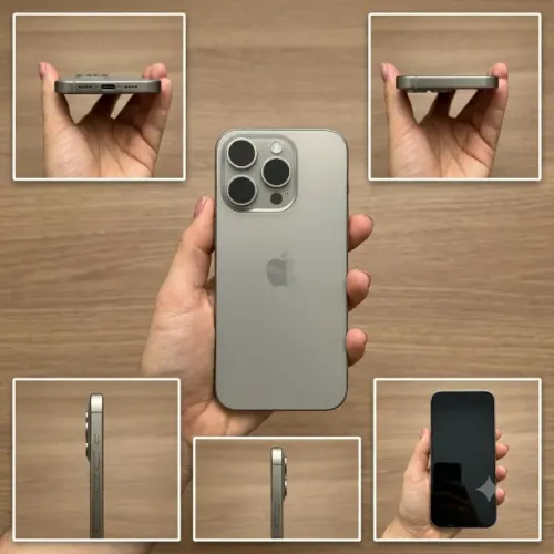 IPhone 15 PRO 256gb Titânio Natural