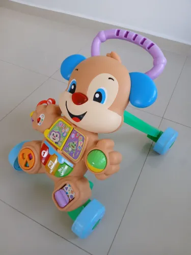 Andador fisher price cachorrinho
