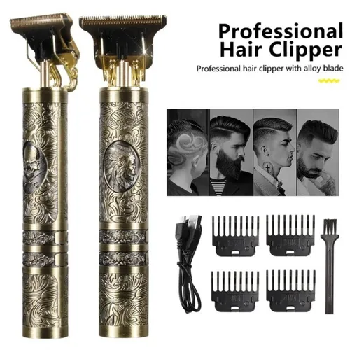 Máquina de cortar cabelo profissional aparador elétrico