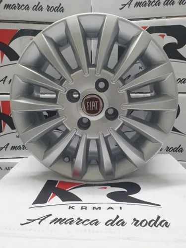 Jogo de roda aro 14 Fiat ) palio uno idea mobi