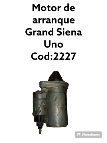 Motor de arranque Grand Siena Uno