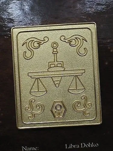 Cavaleiros Zodíaco Saint Seiya Cloth Myth Libra Dohko Plate