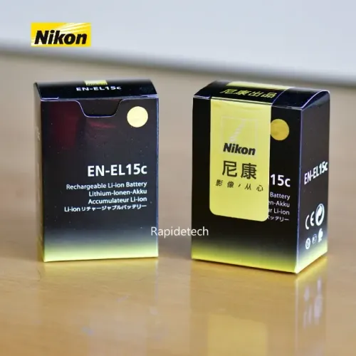 Nova bateria NiKON EN EL 15C para Nikon linha Z e DLSR