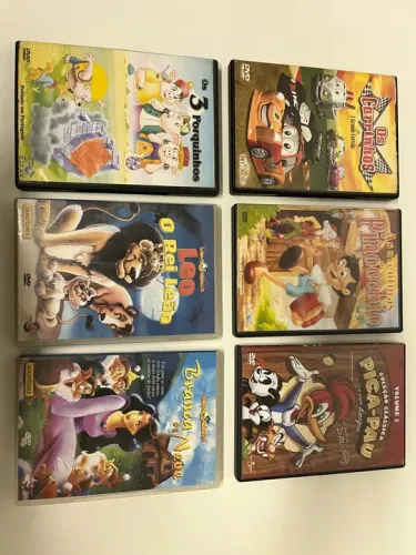 LPS e DVDs infantis - clássicos e favoritos 