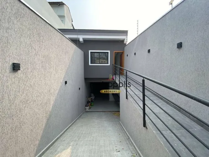 Sobrado com 3 dormitórios à venda, 168 m² por R$ 801.000,00 - Parque Oratório - Santo Andr