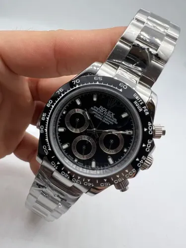 Relógio Rolex Daytona Preto Automático 