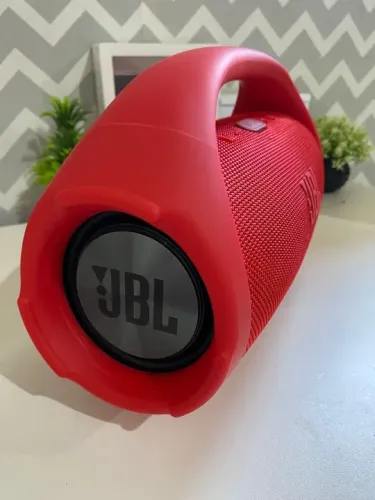 Caixa de Som Bluetooth *Primeira Linha* - Vermelha