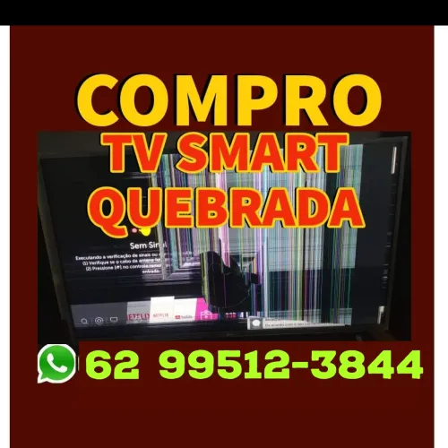 TV SMART LED PLASMA COM DEFEITO