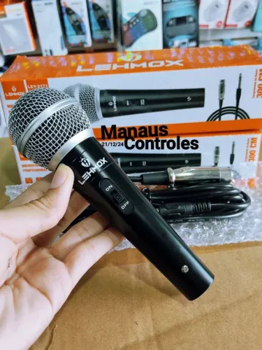 Microfone com Fio profissional 