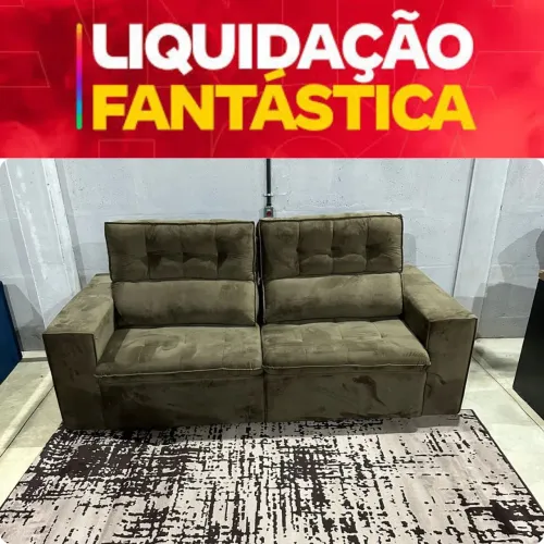 Sofá retrátil modelo Niterói de 2,30m 