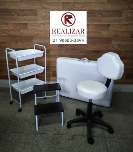 Kit com maca portátil! 