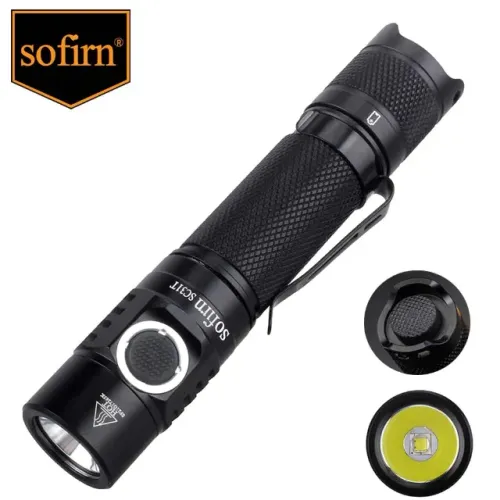Lanterna Tática Sofirn Profissional Militar SC31t 2000lumens 6500K