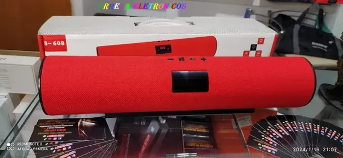 Soundbar Modelo S-608 Qualidade 3d Potencia Que Surpreende som com qualidade