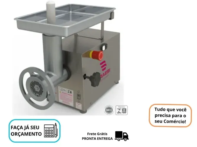 Moedor de Carne Braesi Boca 10 Novo